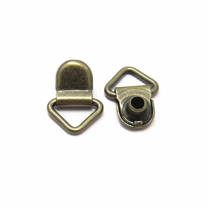 Brass Lace Hook Triangle Ring Hook For Safety Boot