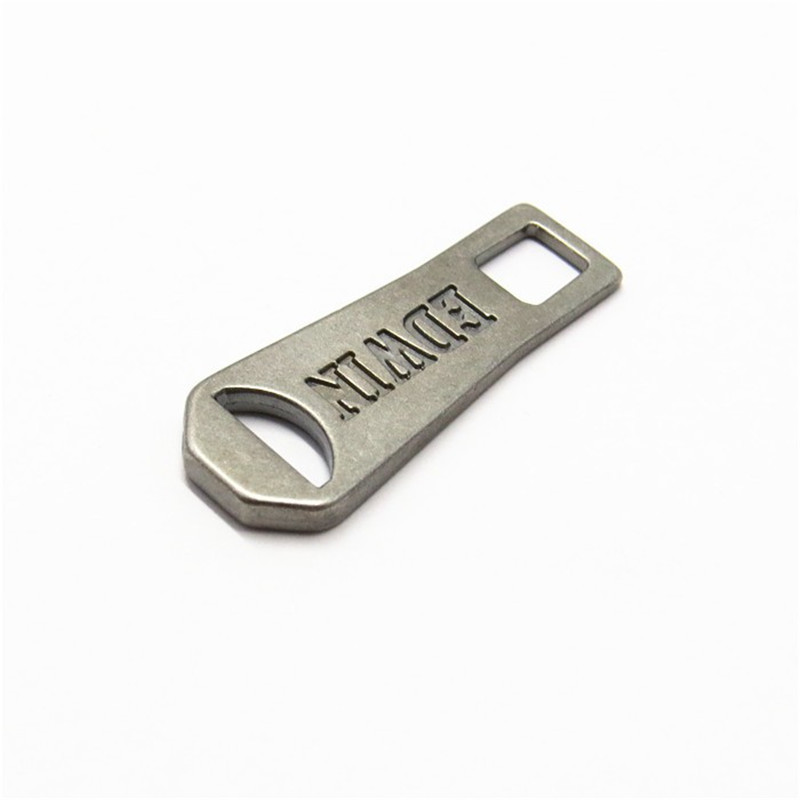 13*32mm Zinc Alloy Custom Logo Zipper Puller
