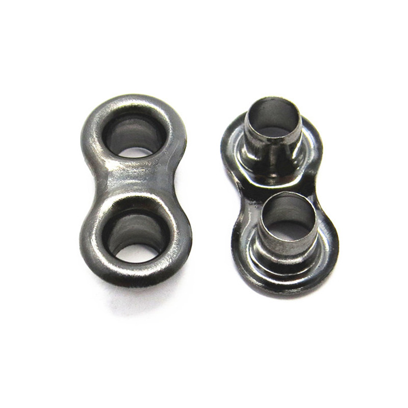 Nickle Free&Lead Free Metal Double Hole Grommet Eyelet For Clothes