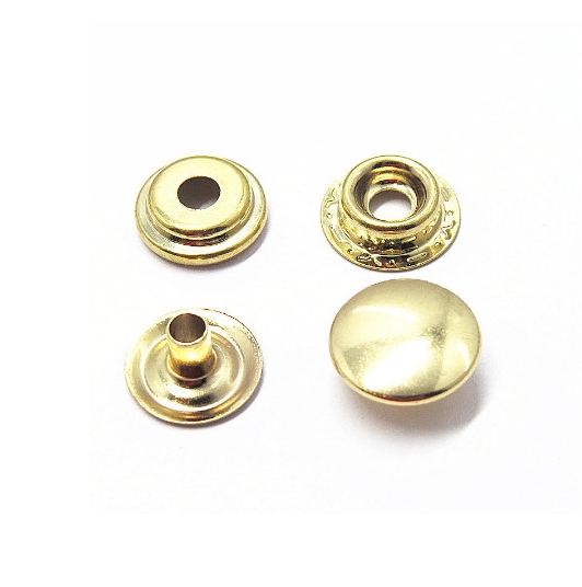 12mm Round Brass Metal Snap Button