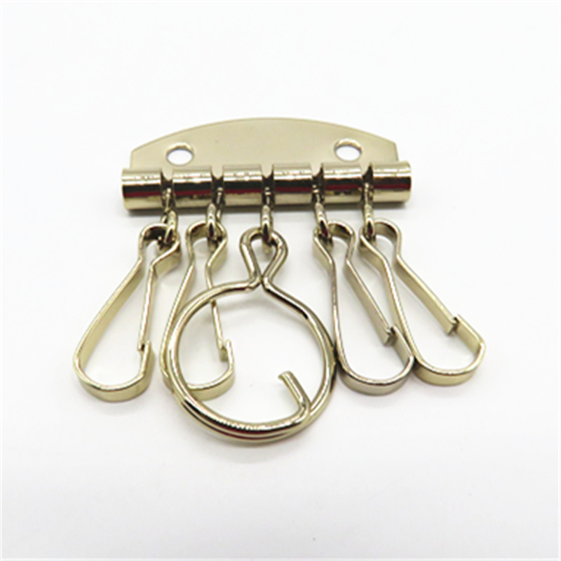 41MM Custom Metal Car Keys Holder For Leather Wallet