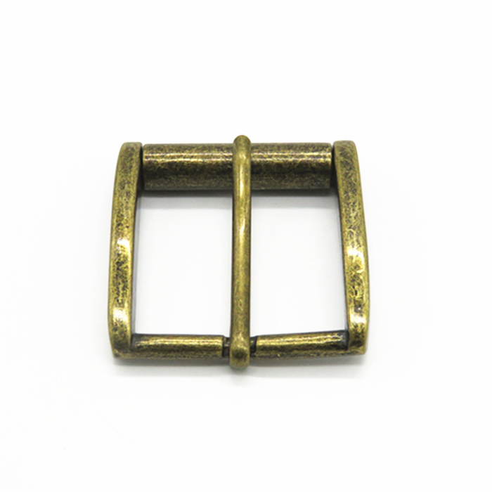 Antique Brass Metal Adjustable Pin Belt Buckle