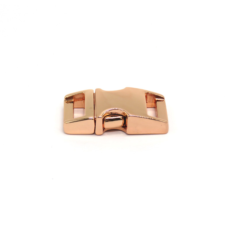 15MM China Factory Rose Gold Metal Side Release Buckles