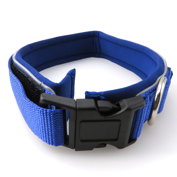 Wholesale Eco-friendly Pet Products Withstand Heavy Duty Nylon Dog Collar With Brand Logo