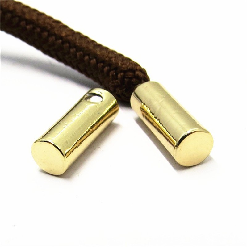 Hot quality Metal Shoelace Tip Head DIY Metal Aglets Bullet Shaped Aglet Tips For Sneaker Beach Pants Drawstring Cord
